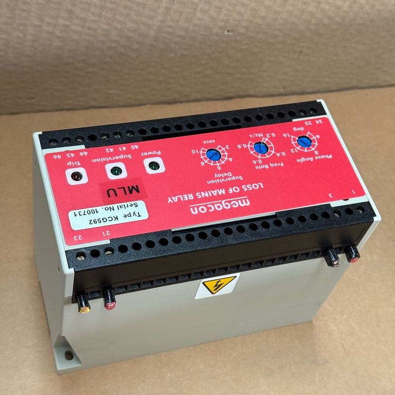 Megacon – KCG592 – Generator Protection Relay / Mains Decoupling Relay
