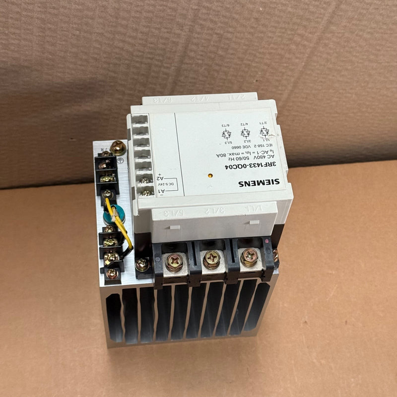 Siemens – 3RF1433-0QC04 – 3-Phase Solid-State Contactor Semiconductor Contactor