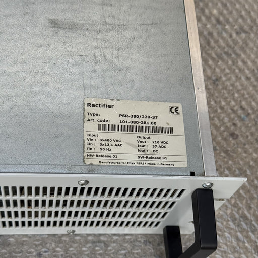 Eltek – PSR-380/220-37 / 101-080-281.00 – Rectifier