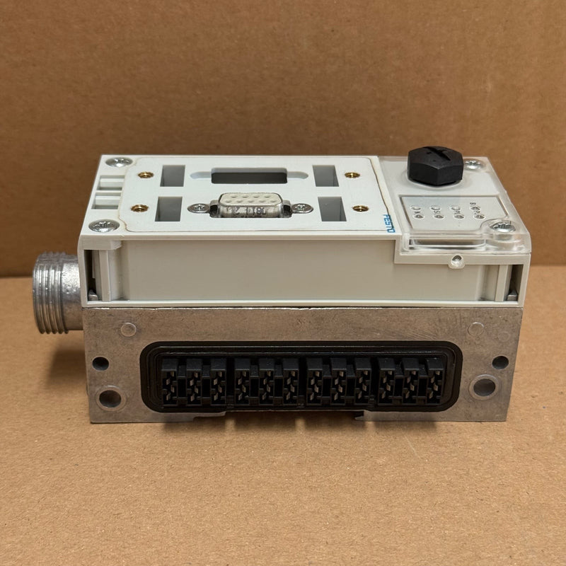 Festo – CPX-M-GE-EV-S-7/8-5POL (550208) + (195740) – Metal Interlinking Block