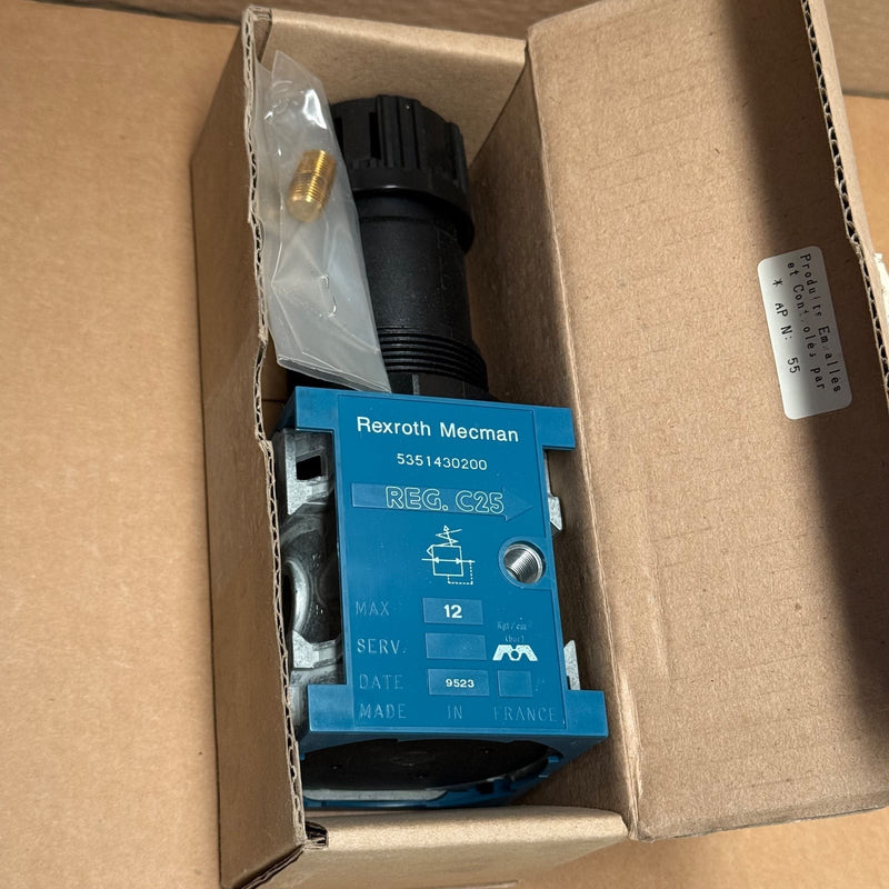 Rexroth – 5351430200 (REG C25) – C25i Pneumatic Pressure Regulator (3/4" NPT)