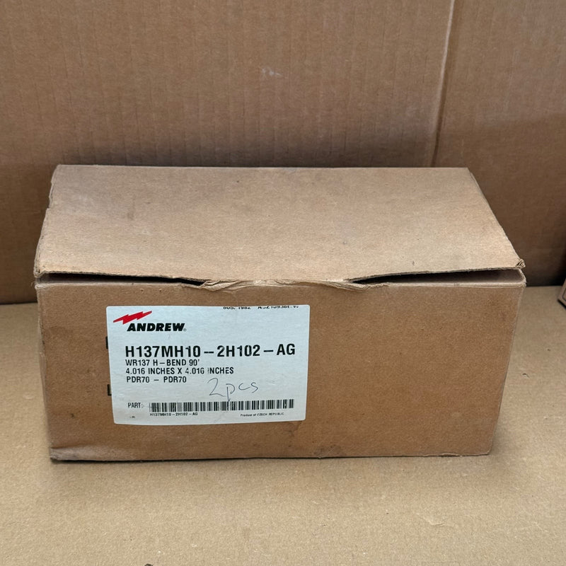 Andrew (CommScope) – H137MH10-2H102-AG – 90° H-Plane Swept Bend Waveguide