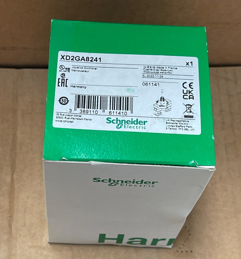 Schneider Electric XD2GA8241 – Joystick Control Switch 22 mm Panel Mount