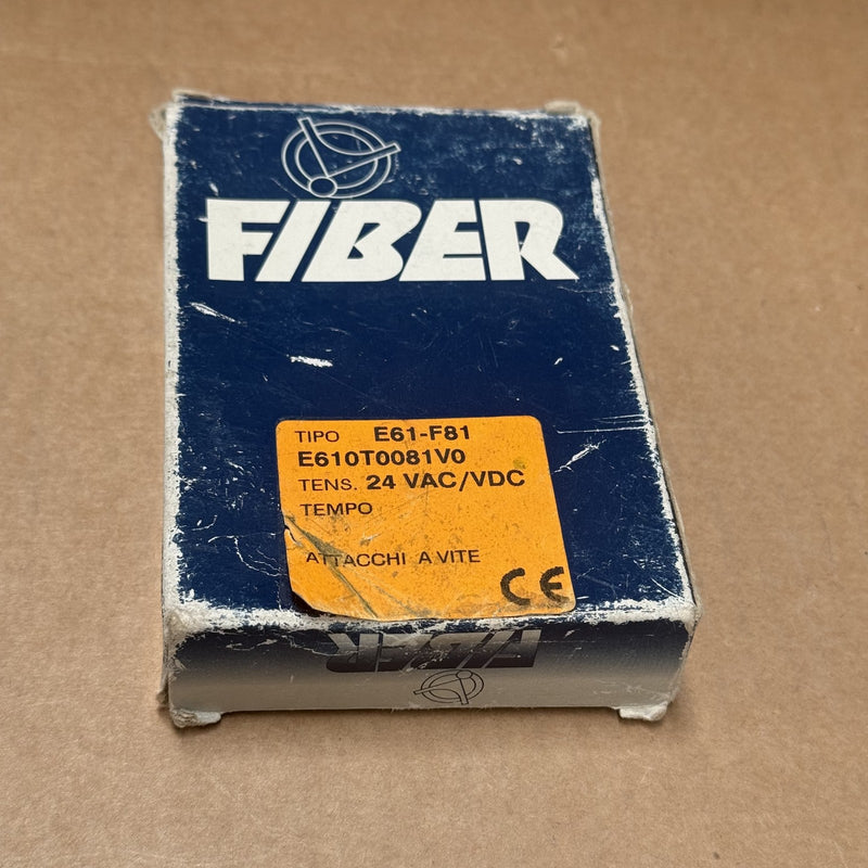 FIBER – E610T0081V0 – E61-F81 Time Relay 24VAC/VDC