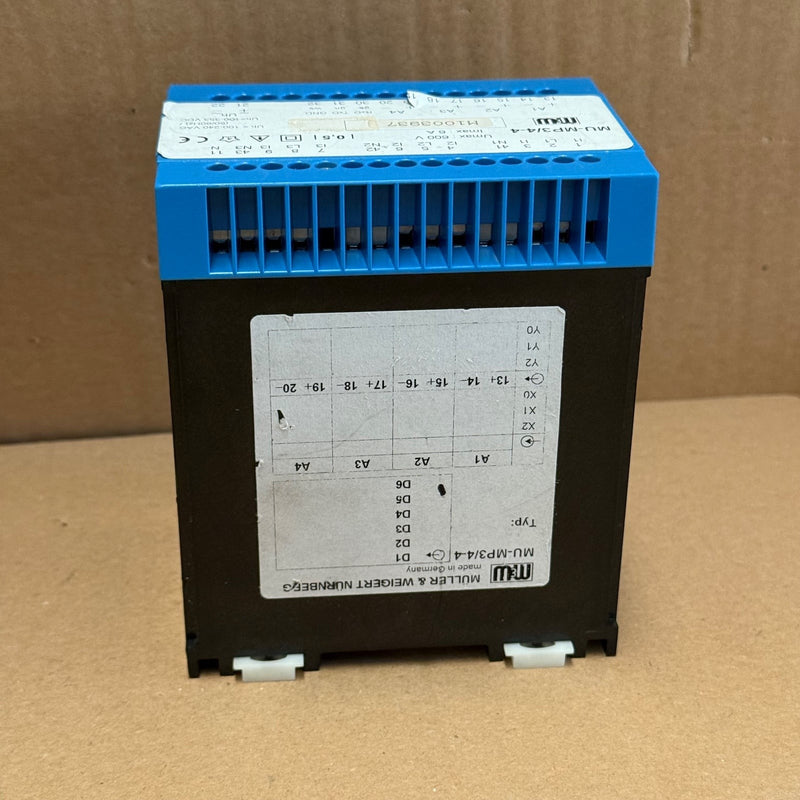 GMW – MU-MP3/4-4 – Programmable Multi-Transducer (3/4-Wire System, 4 AO)