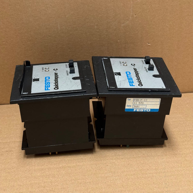 Festo – FSS-12-C (15609) + FSS-F-12 (11570) – Quickstepper Pneumatic Sequencer