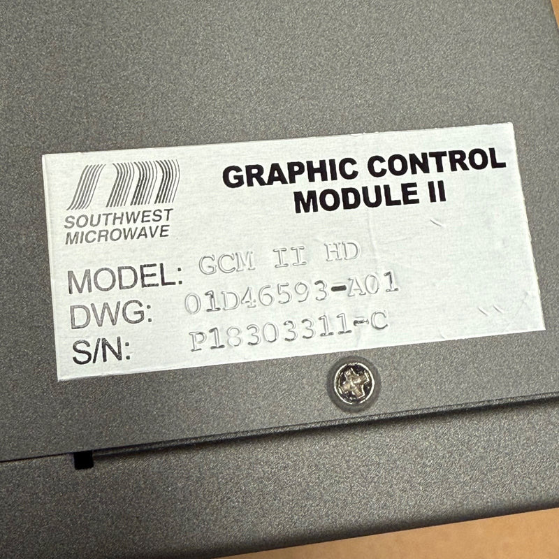 Southwest Microwave – GCMIIHD RW-AEC-6977-A9-SWM200 – Graphic Control Module II