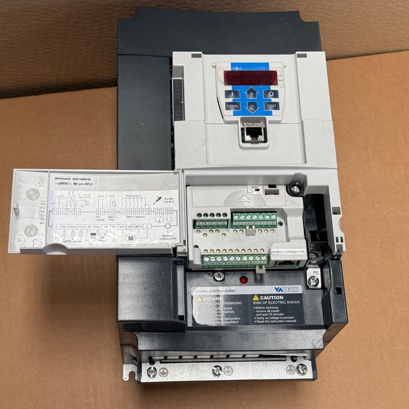 VA TECH pDRIVE – MP4U55AAB / MX pro 4V5.5 – Variable Frequency Drive