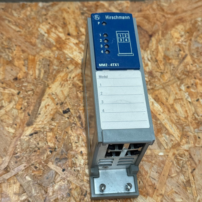 2PCs Hirschmann – MM2-4TX1 – Modular Industrial Communication Equipment (MICE)