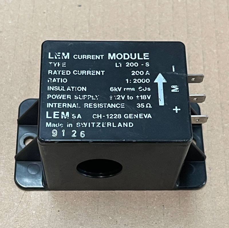 LEM – LT 200‑S – Hall Effect Current Transducer / Sensor 200 A