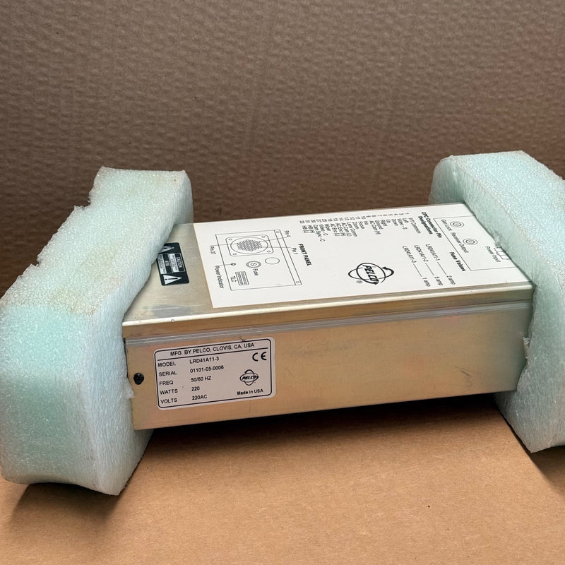Pelco – LRD41A11-3 – Coaxitron Fixed Speed Receiver (230 VAC Input)