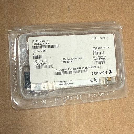 Ericsson – FTLX1413M3BCL-M3 – Multi-Protocol 10Gb/s 10km XFP Optical Transceiver