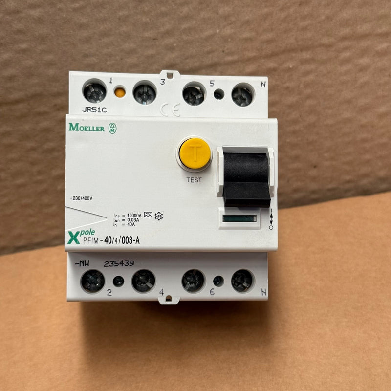 Eaton Moeller – PFIM-40/4/003-A-MW (235439) – 4-Pole RCCB / RCD