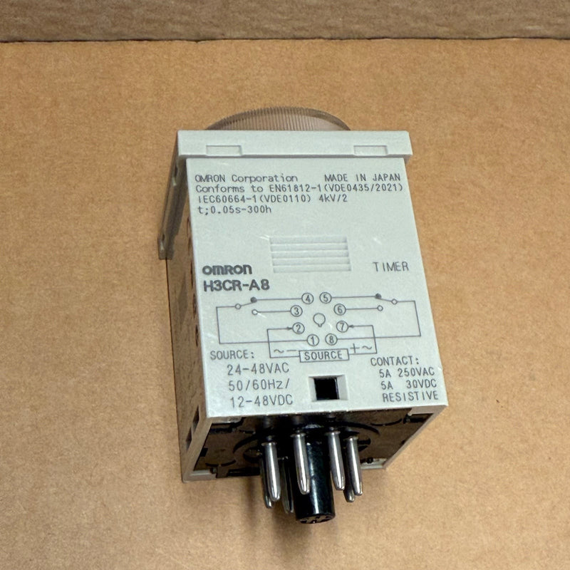 Omron – H3CR-A8 – Solid-State Multi-Functional Timer