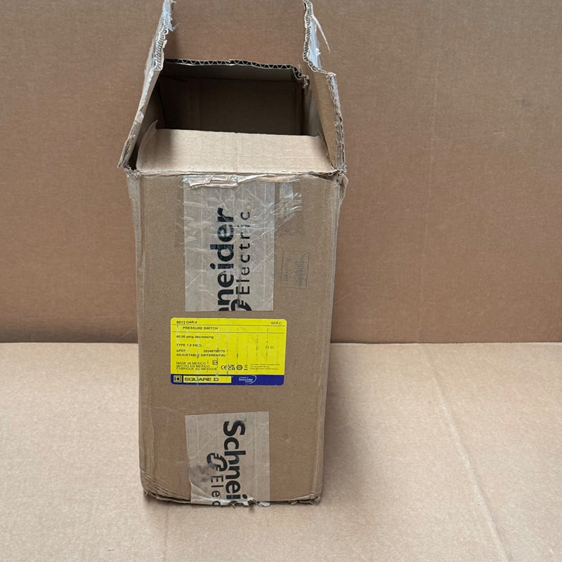 Square D – 9012GAR4 – Industrial Electromechanical Pressure Switch