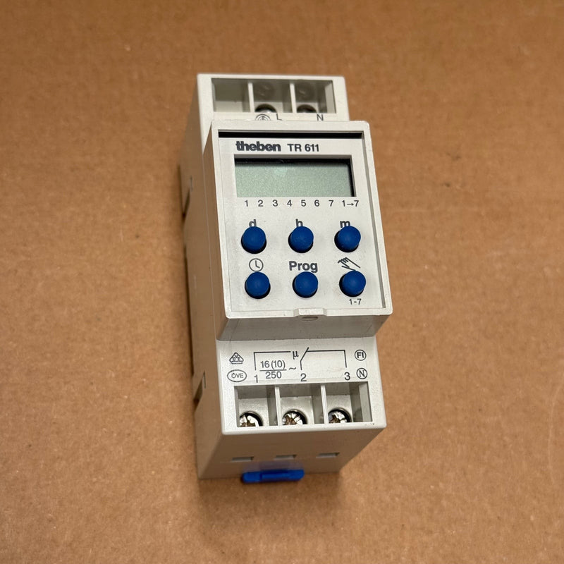 Theben – TR611 top2 / top3 – Digital DIN Rail Time Switch