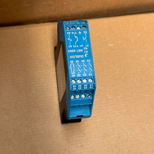 Duelco – NST-2003 / NST-2003F – Safety Relay (Emergency Stop)