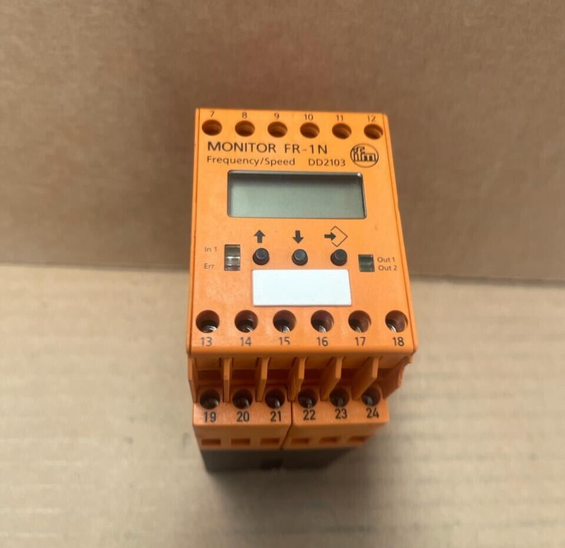 IFM - DD2103 - Monitor FR-1N Frequency/Speed