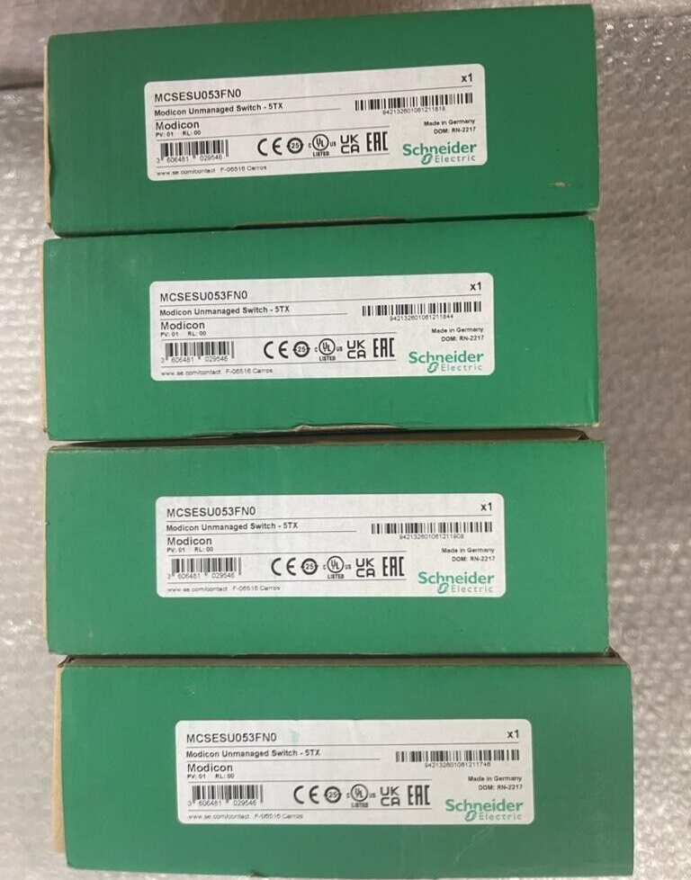 APC Schneider Electric, MCSESU053FN0, Network Switch Modicon Unmanaged Switch