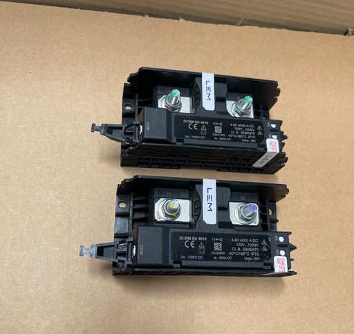 LEM – DCBM SU 4010 – 400 A DC Current Transducer 1000 V DC DIN Mount