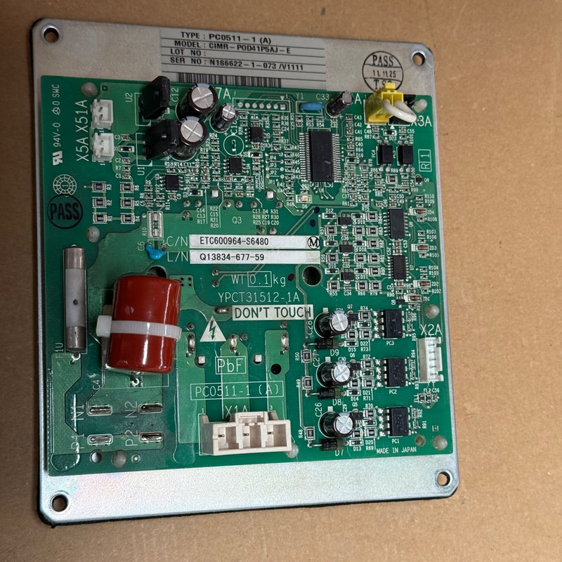 Daikin – PC0511-1 (A) / CIMR-P0D41P5AJ-E – Sky Air Outdoor Unit Fan Inverter PCB