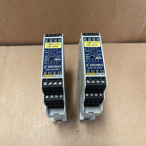 KRONES – 0-901-34-436-5 – Safety Relay / Sensor Supply Module