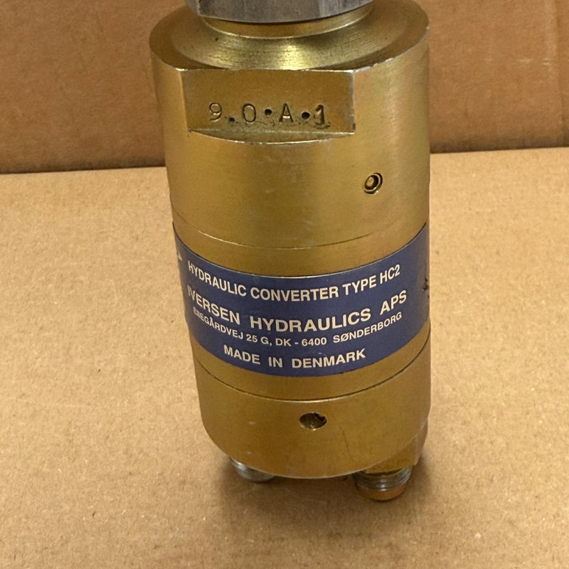 Iversen Hydraulics – HC2 – Hydraulic Pressure Intensifier
