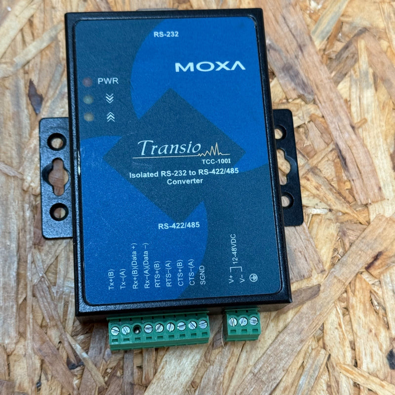 Moxa – TCC-100I – Industrial RS-232 to RS-422/485 Converter