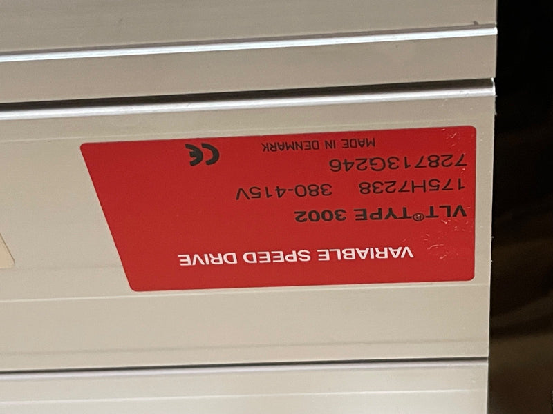 Danfoss – 175H7238 – VLT 3002 1.1 kW 3‑Phase Variable Speed Drive / Inverter
