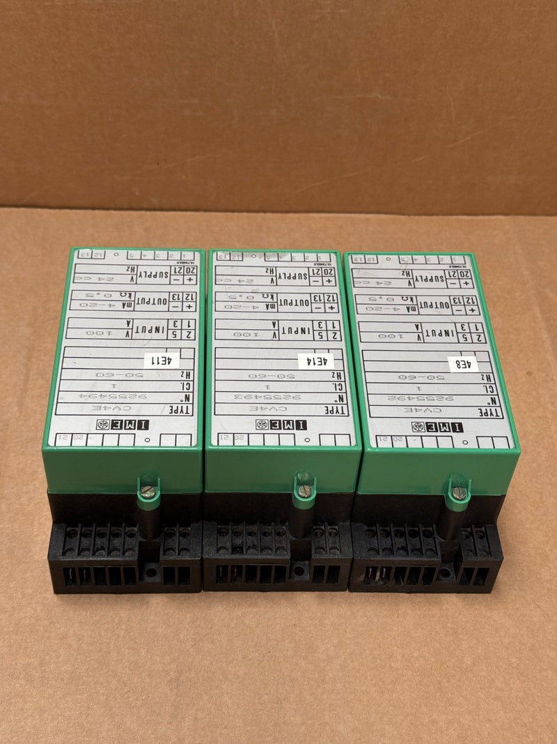 IME – CV4E – DIN‑Rail Analog Voltage-to-Current Signal Isolator
