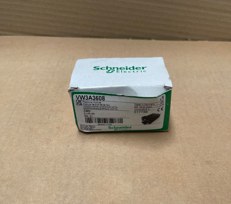 Schneider Electric – VW3A3608 – CANopen Communication Module with 2× RJ45