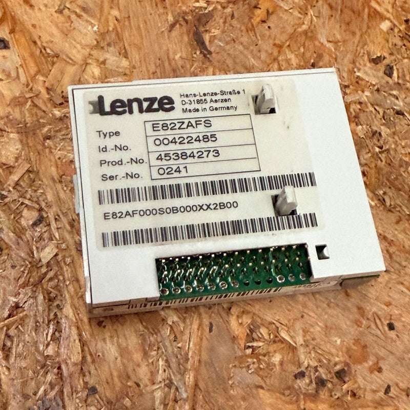 Lenze – E82ZAFS (00422485) – 8200 Series Interface / Standard I/O Module