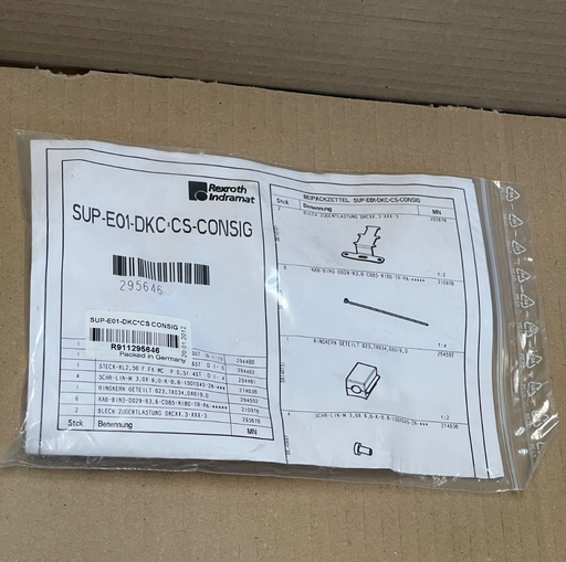 Bosch Rexroth – SUP‑E01‑DKC‑CS‑CONSIG – Connector & Mounting Accessory Kit
