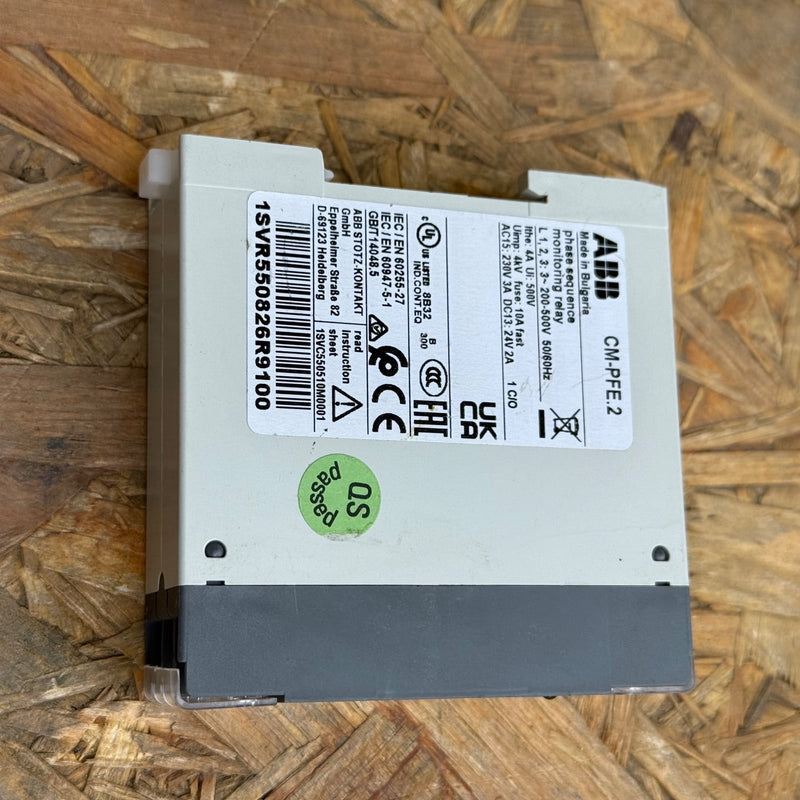 ABB – 1SVR550826R9100 (CM-PFE.2) – Three-Phase Monitoring Relay