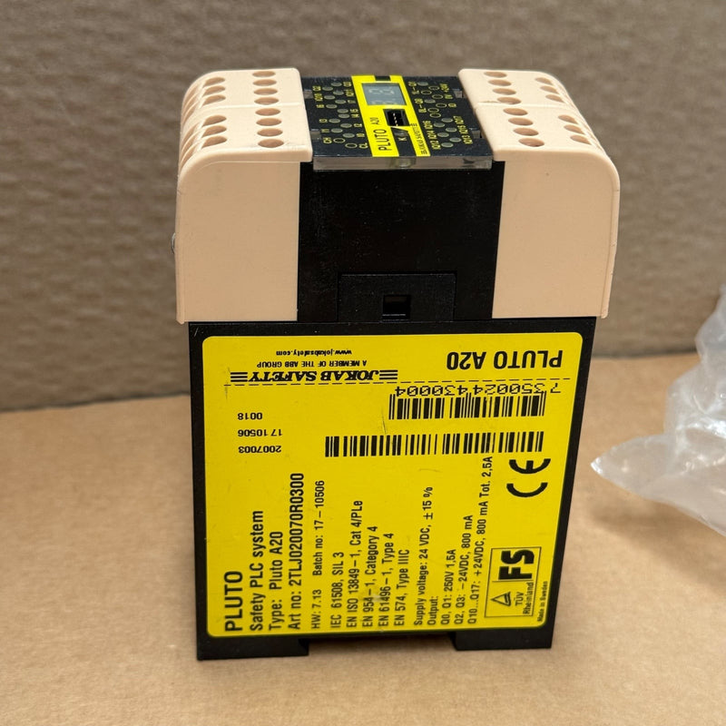Jokab Safety – 2TLJ020070R0300 (Pluto A20) – Programmable Safety Controller