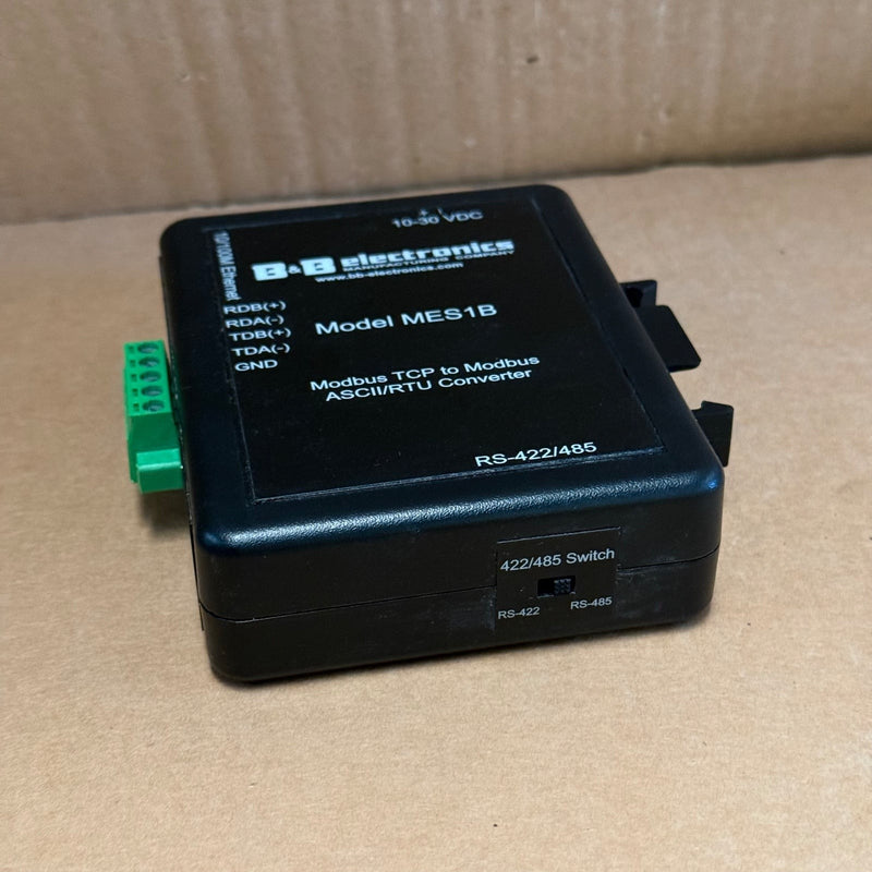 B&B Electronics – MES1B – Modbus TCP to Modbus ASCII/RTU Converter / Gateway