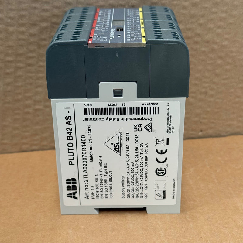 ABB – 2TLA020070R1400 / Pluto B42 AS-i – Programmable Safety Controller