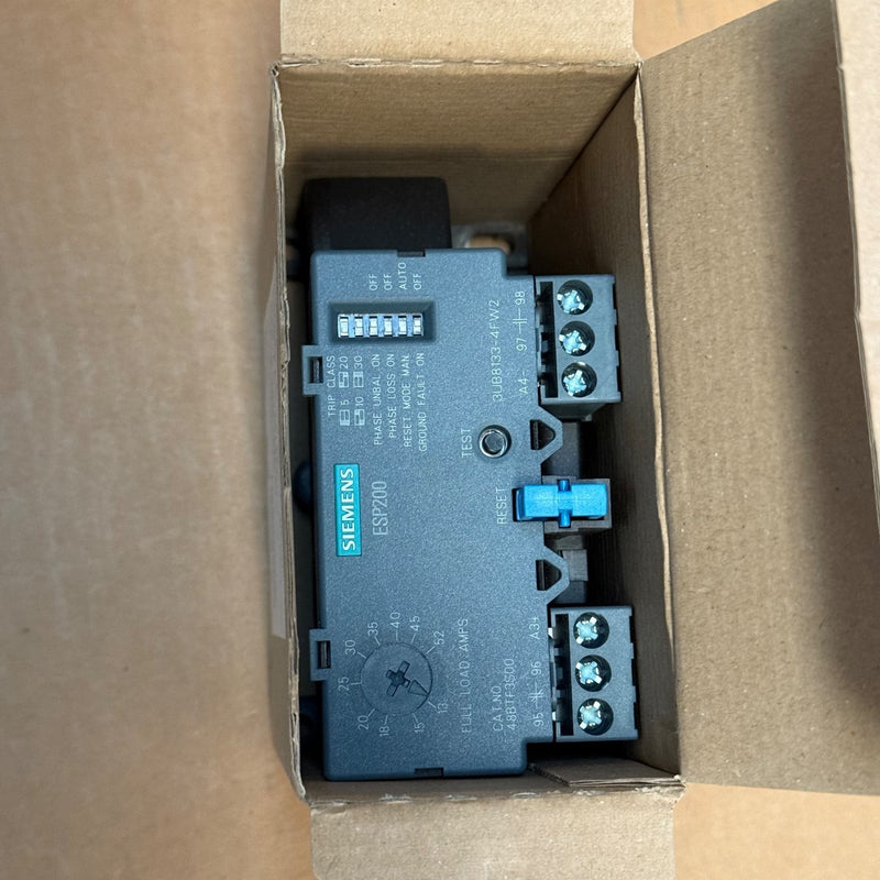 Siemens – 3UB8133-4FW2 / ESP200 (48BTF3S00) – 3-Phase Solid-State Overload Relay