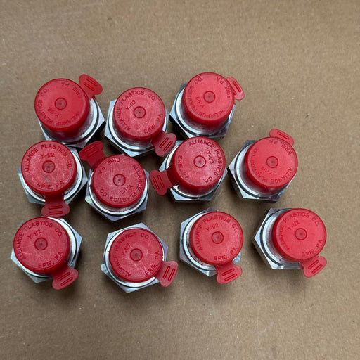 1PCs Parker – M6MSC1/2R-316 – 6mm to 1/2" BSPP Connector
