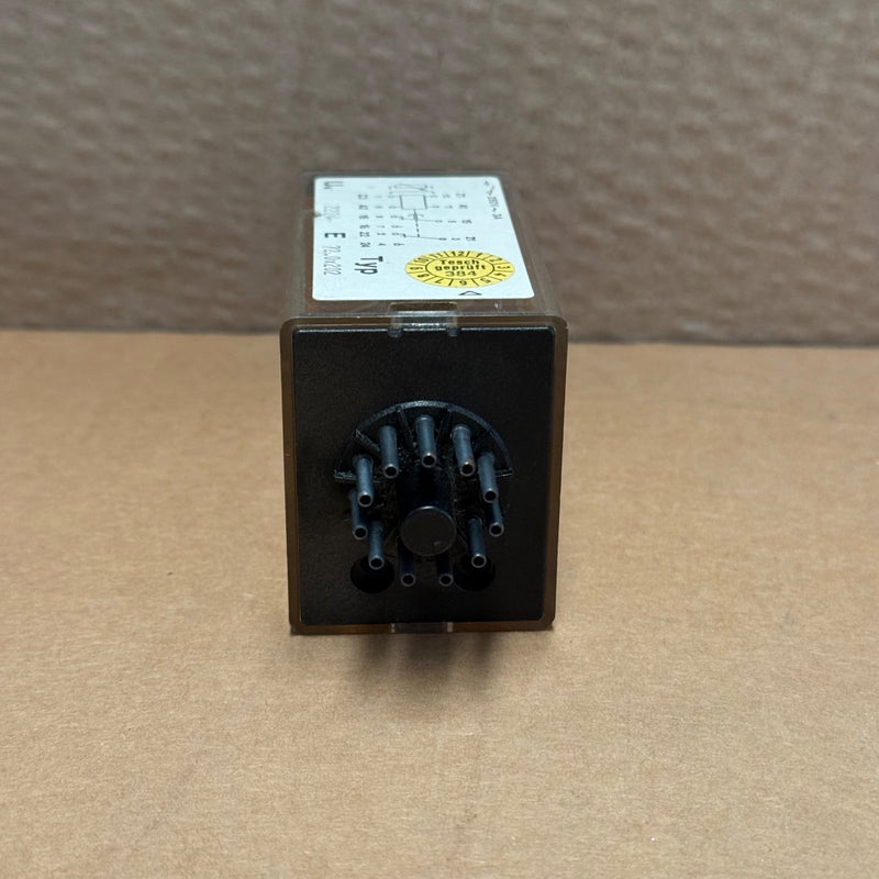 Tesch – E 72.0X202 – Analogue Time Delay Relay / Timer (220V, 250V ~ 3A)