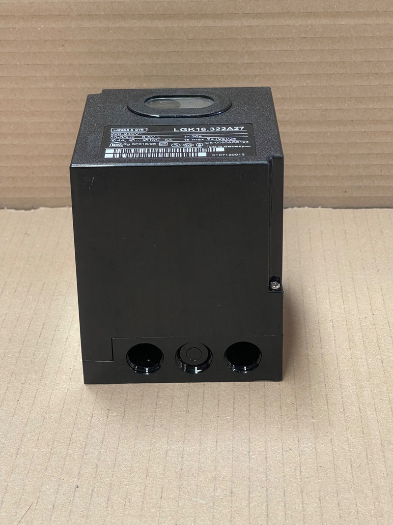 Landis & Gyr – LGK16.322A27 – Gas Burner Control / Safety Flame Controller