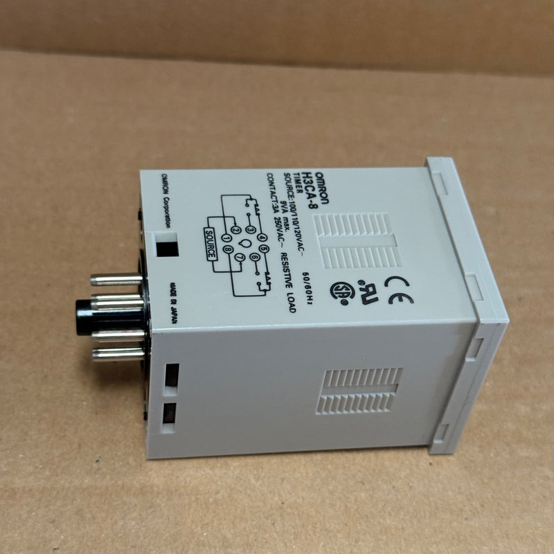Omron – H3CA-8 – Digital Solid-State Timer (8-Pin, 1/16 DIN)