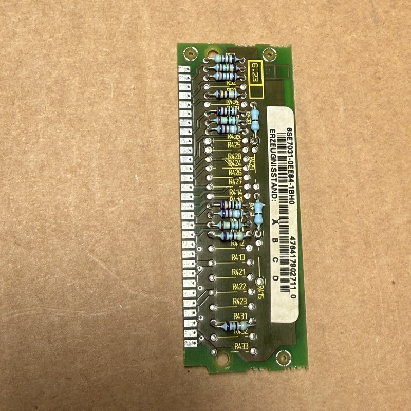 SIEMENS – 6SE7031-0EE84-1BH0 – board detection card board