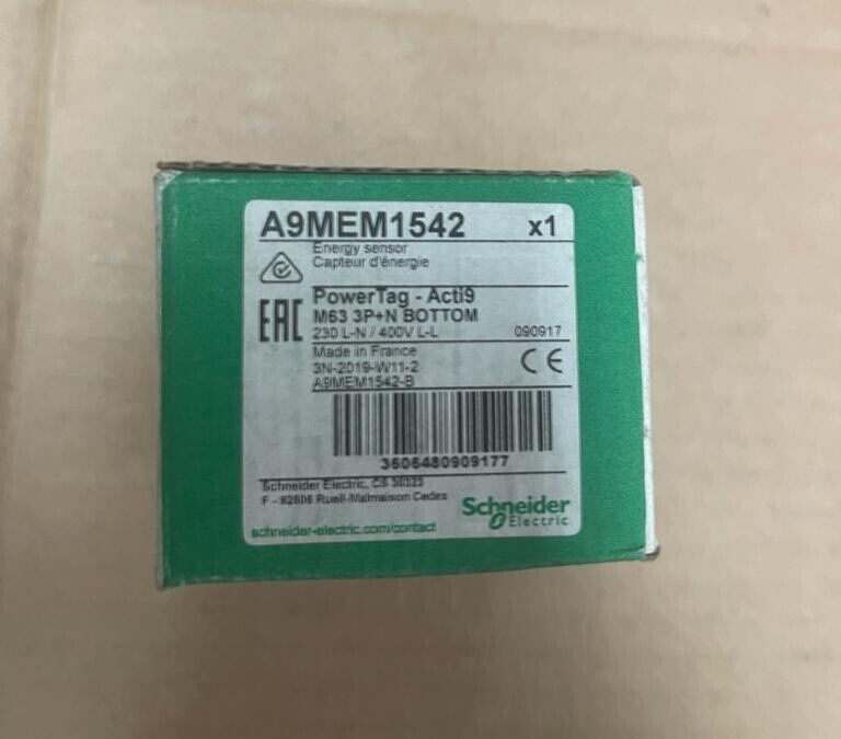Schneider Electric - PowerTag - Acti 9 - M63 3P+N - A9MEM1542 - Energy Sensor
