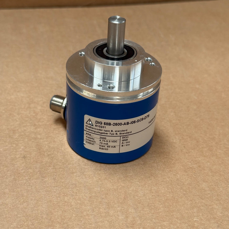 WOLKE DIG 58B-2500-AB-I05-SC8-D78 Incremental Encoder 2500 PPR Industrial