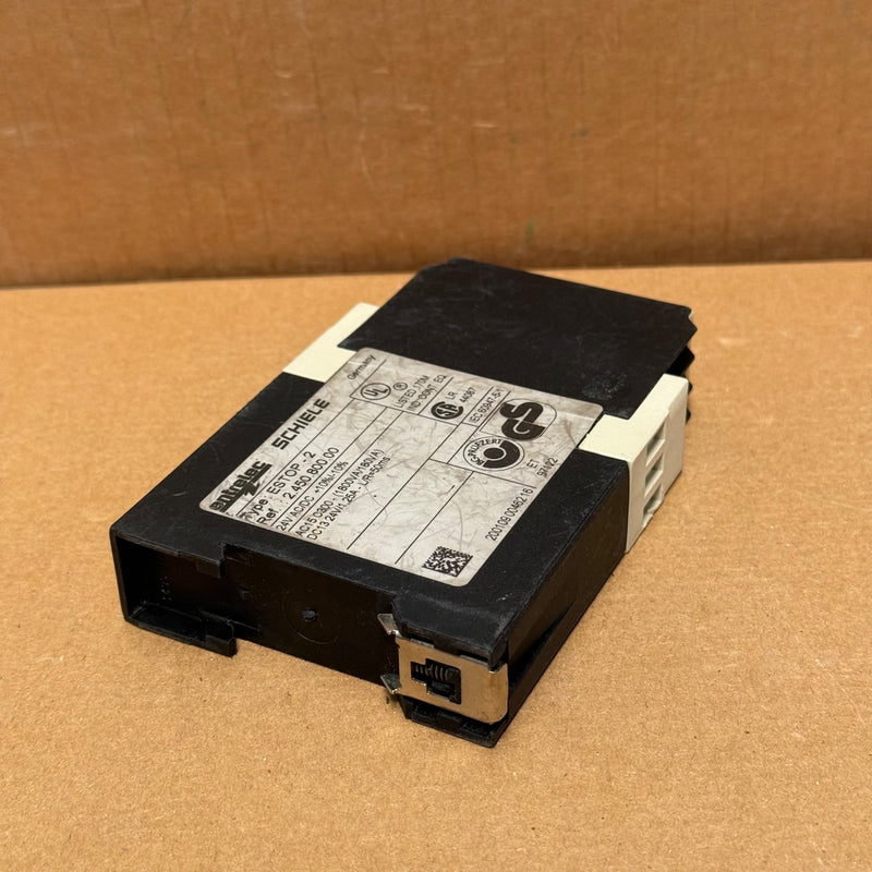 Entrelec (Schiele) – 2.450.800.20 – ESTOP-2 Safety Relay, 230 V AC, 2 NO Contact
