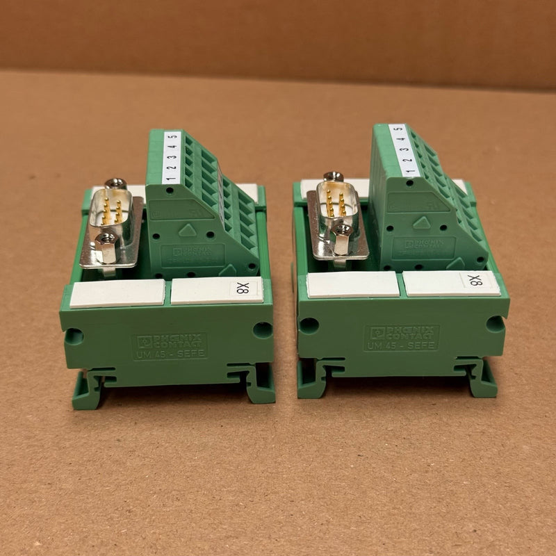 Phoenix Contact – UM 45-D 9SUB/S/ZFKDS (2293611) –  D-Sub Male Interface Module