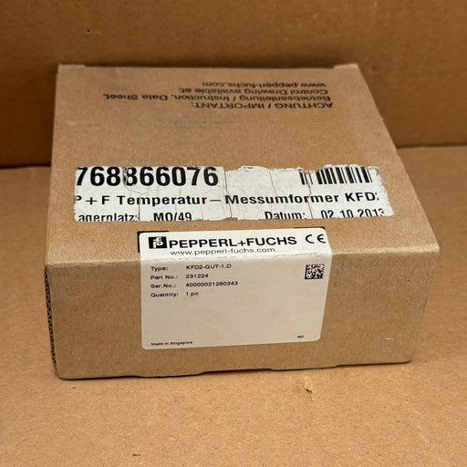 Pepperl+Fuchs – 231224 / KFD2-GUT-1.D – Converter / Signal Conditioner