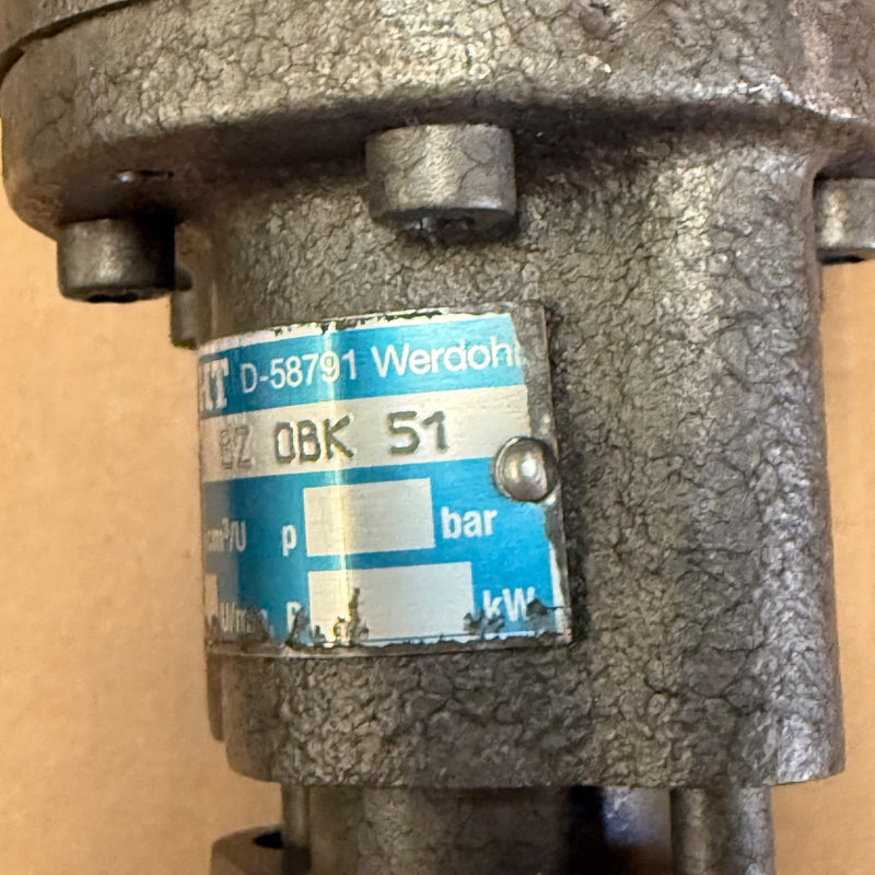 Kracht – BT1BZ0BK51 – Low-Speed Hydraulic Gear Pump