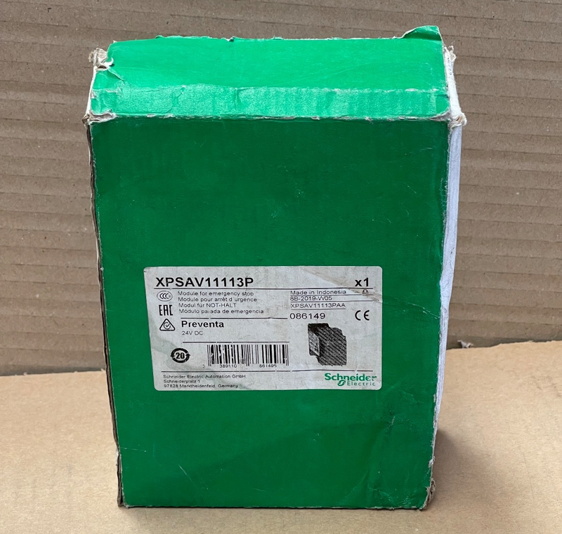 Schneider Electric – XPSAV11113P – Preventa XPSAV Safety Relay Module 24 V DC